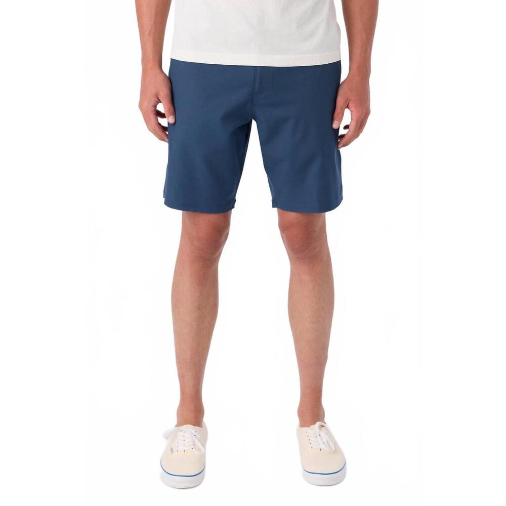 NEW O'NEILL reserve light check hybrid shorts in navy